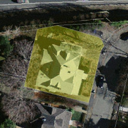 3 Fairview St, Newton MA 02458-2208 aerial view