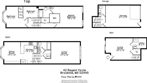 42 Regent Cir, Brookline MA  02445-3354 exterior