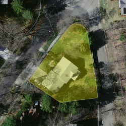 63 Rosalie Rd, Newton MA  02459-3128 aerial view
