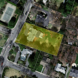 432 Chestnut St, Newton MA 02468-1006 aerial view