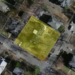 67 Arlington St, Newton MA  02458-2455 aerial view