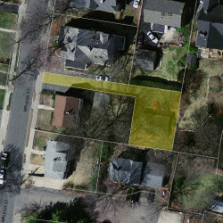 48 Walker St, Newton MA 02460-1520 aerial view