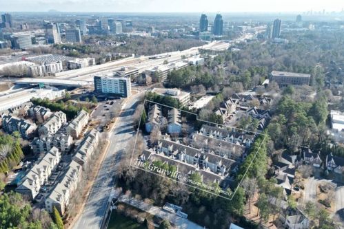 313 Granville Ct, Atlanta GA  30328-3434 exterior