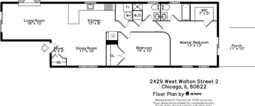 2429 Walton St, Chicago IL  60622-4615 exterior