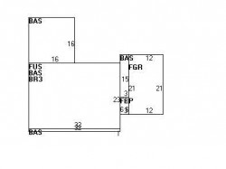 15 Great Meadow Rd, Newton MA 02459-2713 floor plan