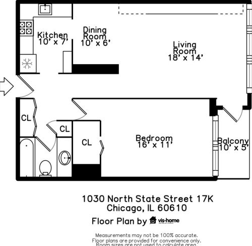 1030 State St, Chicago IL  60605-2203 exterior