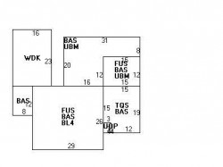 155 Grant Ave, Newton MA  02459-2011 floor plan