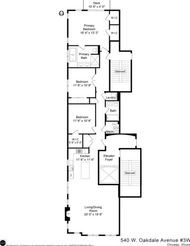 540 Oakdale Ave, Chicago IL 60657-2669 exterior