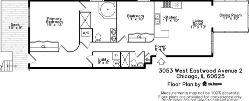 3053 Eastwood Ave, Chicago IL  60625-7567 exterior