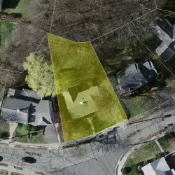 22 Hagen Rd, Newton MA 02459-2752 aerial view