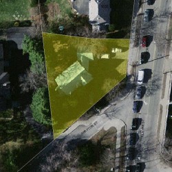 1045 Centre St, Newton MA 02459-1643 aerial view