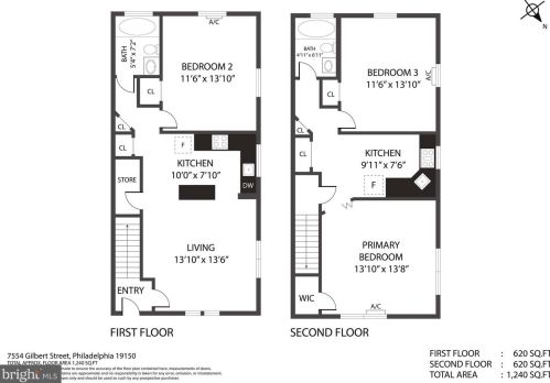 7554 Gilbert St, Philadelphia PA 19150-2606 exterior