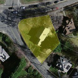 310 Commonwealth Ave, Newton MA 02459 aerial view