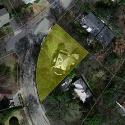 82 Collins Rd, Newton MA 02468-2210 aerial view