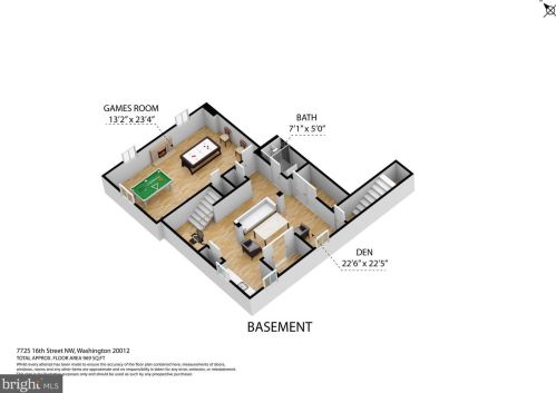 7725 16th St, Washington DC  20012-1460 exterior