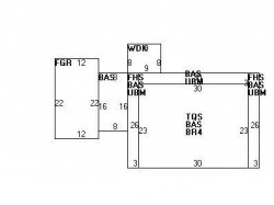 35 Colgate Rd, Newton MA  02462-1304 floor plan