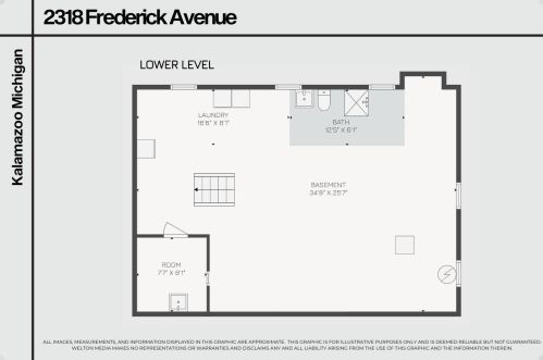 2318 Frederick Ave, Kalamazoo MI  49008-1625 exterior