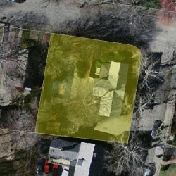 50 Everett St, Newton MA 02459-1941 aerial view