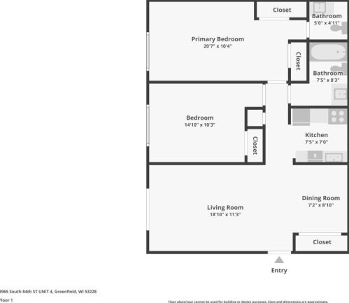 3965 84th St, Milwaukee WI  53228-2341 exterior