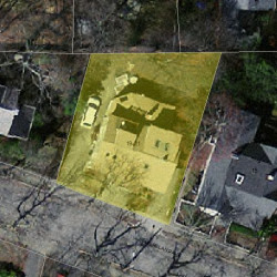 19 Moreland Ave, Newton MA 02459-2114 aerial view
