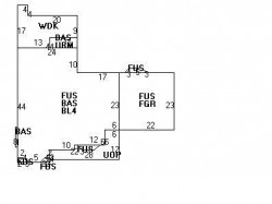 34 Larchmont Ave, Newton MA 02468-2031 floor plan