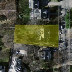 53 Morseland Ave, Newton MA 02459-1151 aerial view