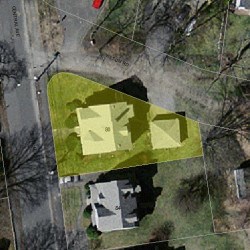 80 Central Ave, Newton MA 02460-1714 aerial view