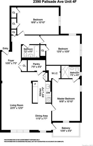 2390 Palisade Ave, Bronx NY  10463-6217 exterior