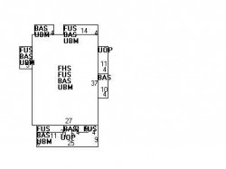 22 Erie Ave, Newton MA 02461-1514 floor plan