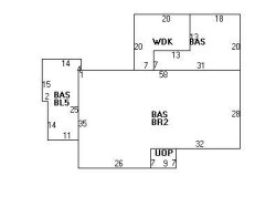 53 Deborah Rd, Newton MA  02459-2837 floor plan