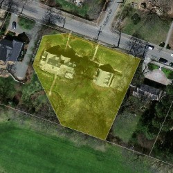 99 Aspen Ave, Newton MA 02466-3021 aerial view