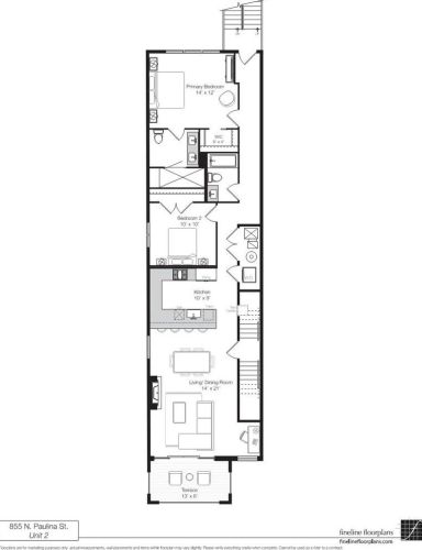 855 Paulina St, Chicago IL 60612-4353 exterior