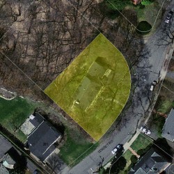 251 Dorset Rd, Newton MA  02468-1407 aerial view