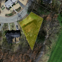 106 Day St, Newton MA 02466-2922 aerial view