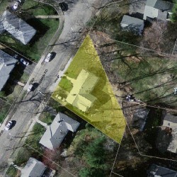 165 Truman Rd, Newton MA 02459-2640 aerial view