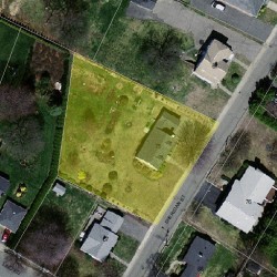 75 Sheridan St, Newton MA 02465-1037 aerial view