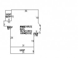 145 Cypress St, Newton MA 02459-2225 floor plan