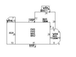 11 Vineyard Rd, Newton MA 02459-1003 floor plan