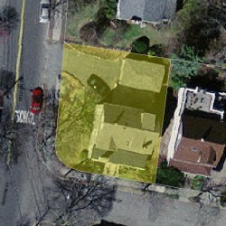 2 Cannon St, Newton MA 02461-2115 aerial view