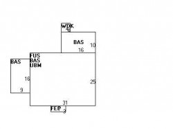 273 Homer St, Newton MA 02459-1410 floor plan