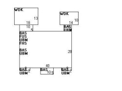 930 Walnut St, Newton MA 02461-1135 floor plan
