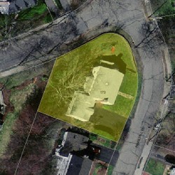 179 Kirkstall Rd, Newton MA 02460-2452 aerial view