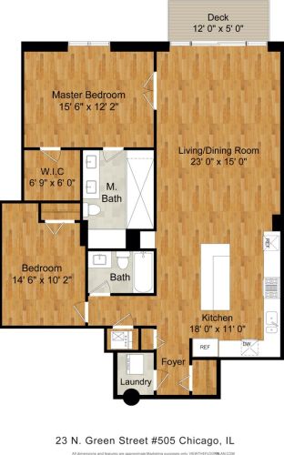 23 Green St, Chicago IL  60607-2777 exterior