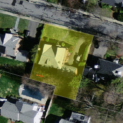 42 Cotton St, Newton MA 02458-2620 aerial view