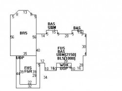 148 Dartmouth St, Newton MA 02465-2839 floor plan