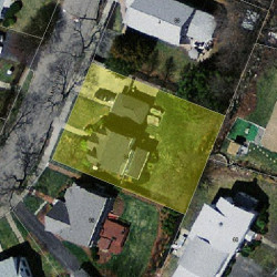 94 Falmouth Rd, Newton MA 02465-1127 aerial view