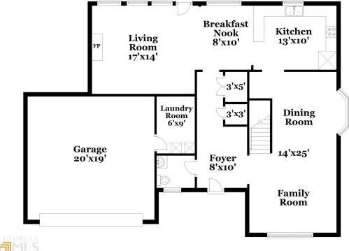 3415 Framingham Dr, Lithonia GA  30038-2625 exterior