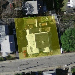 35 Carleton St, Newton MA 02458-1604 aerial view