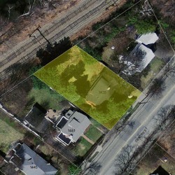 1435 Centre St, Newton MA  02459-2469 aerial view