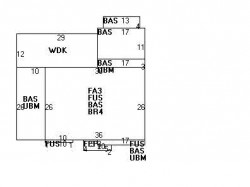 20 Charlotte Rd, Newton MA 02459-1708 floor plan